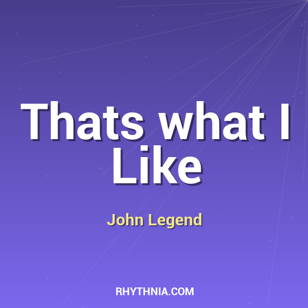 Artwork for Thats what I Like