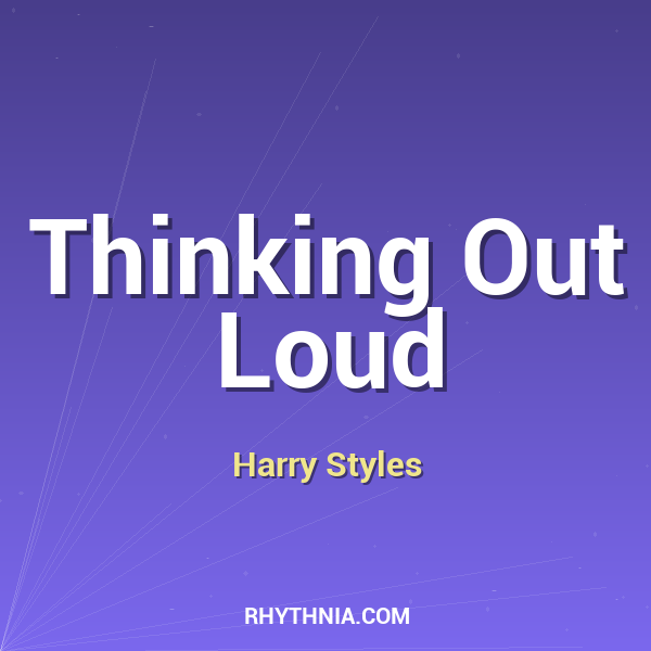 Artwork for Thinking Out Loud