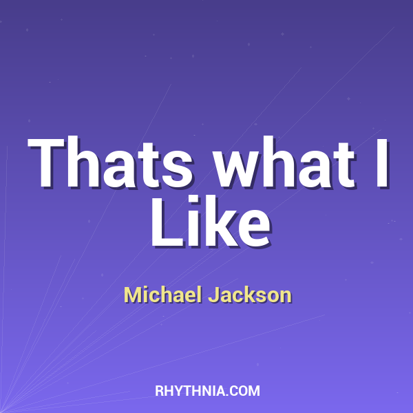 Artwork for Thats what I Like