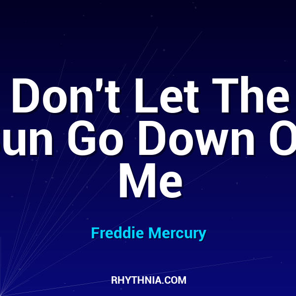 Don't Let The Sun Go Down On Me