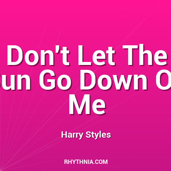 Artwork for Don't Let The Sun Go Down On Me