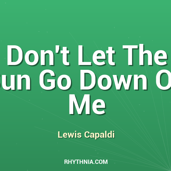 Artwork for Don't Let The Sun Go Down On Me