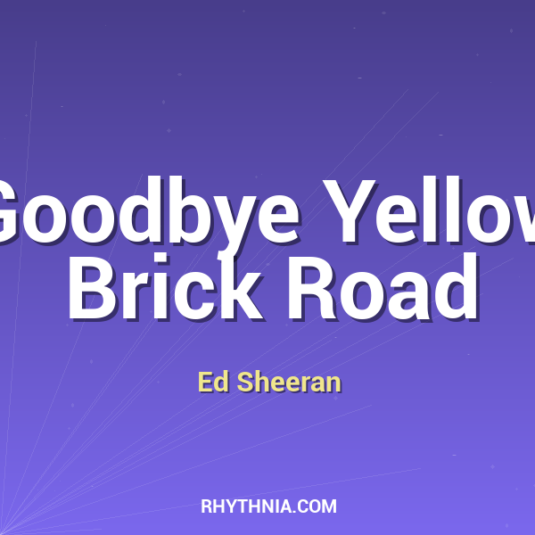 Artwork for Goodbye Yellow Brick Road