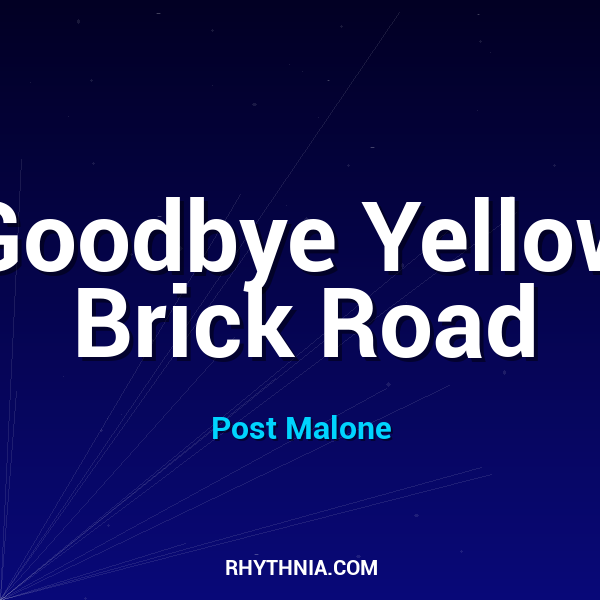 Artwork for Goodbye Yellow Brick Road