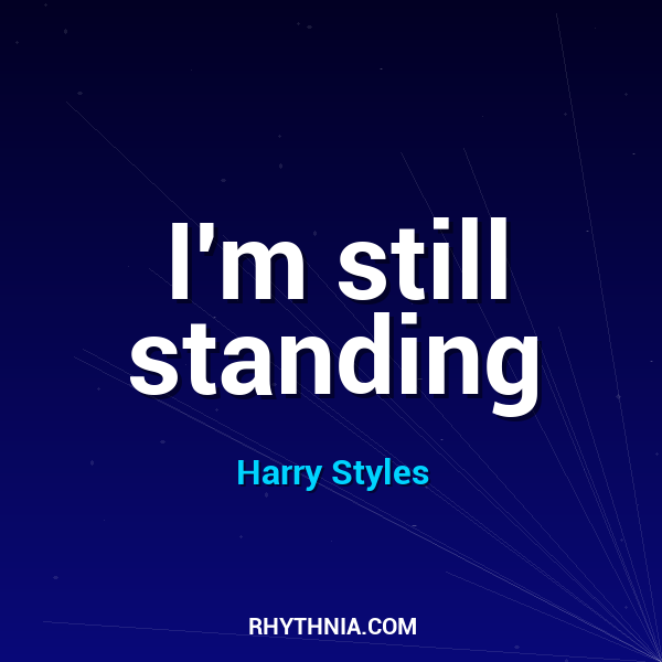 Artwork for I'm still standing