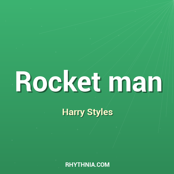 Artwork for Rocket man