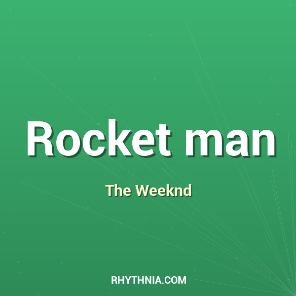 Artwork for Rocket man