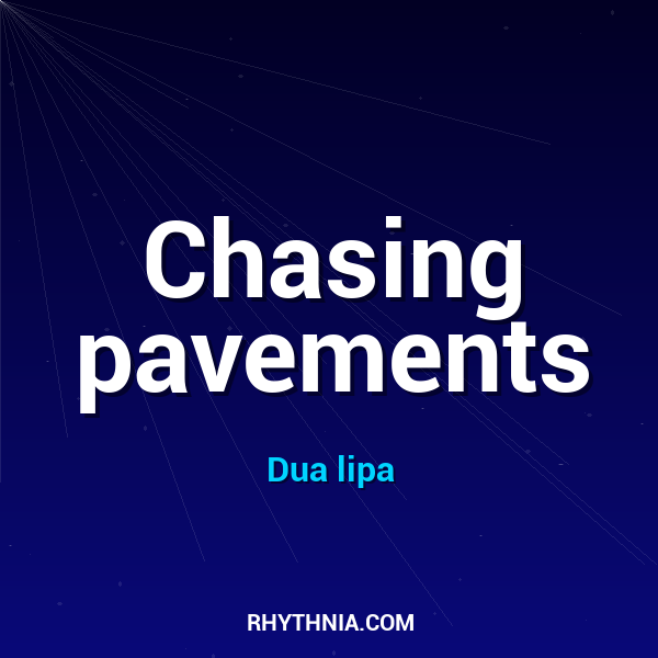 Artwork for Chasing pavements