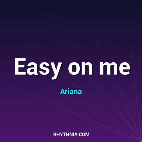 Artwork for Easy on me