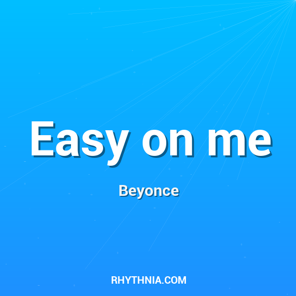 Artwork for Easy on me