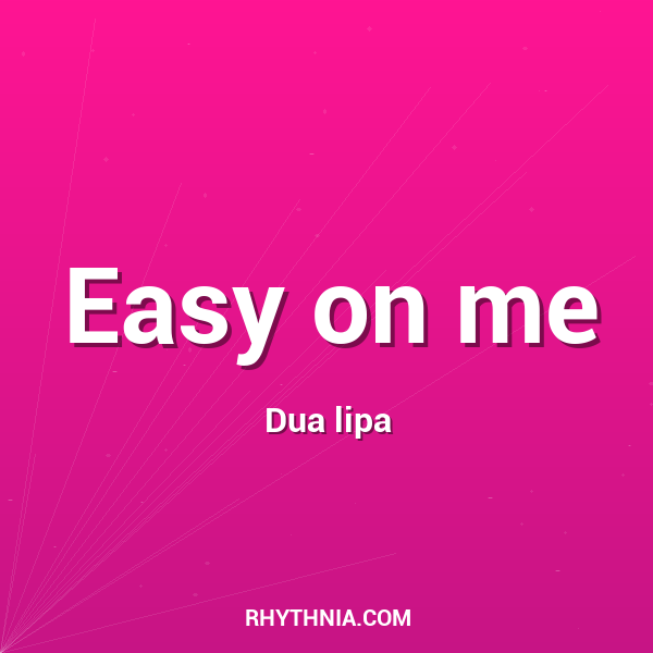 Artwork for Easy on me