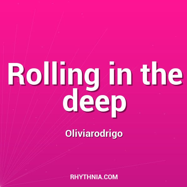 Artwork for Rolling in the deep