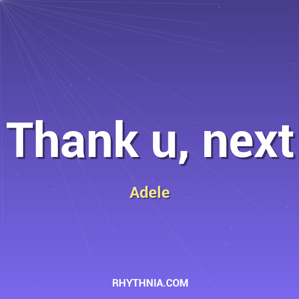 Artwork for Thank u, next