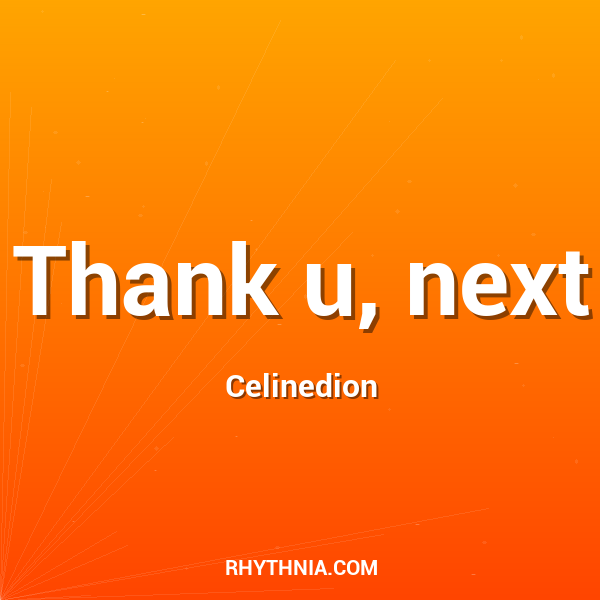 Thank u, next