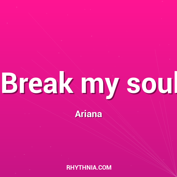 Artwork for Break my soul