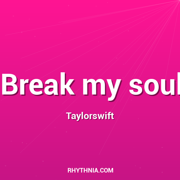 Artwork for Break my soul