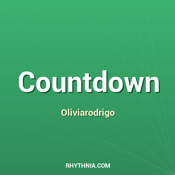 Artwork for Countdown