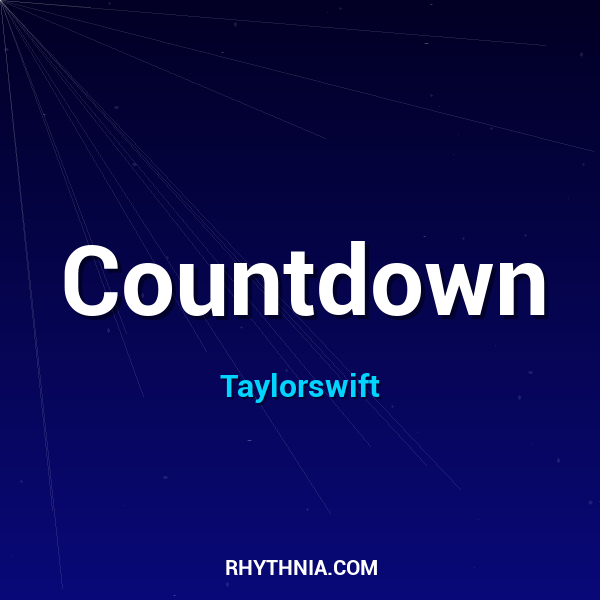Artwork for Countdown