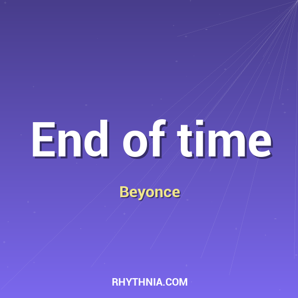 End of time