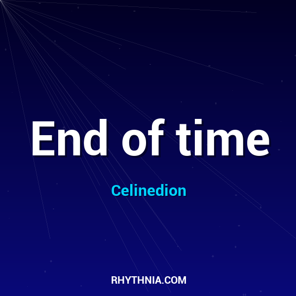 Artwork for End of time