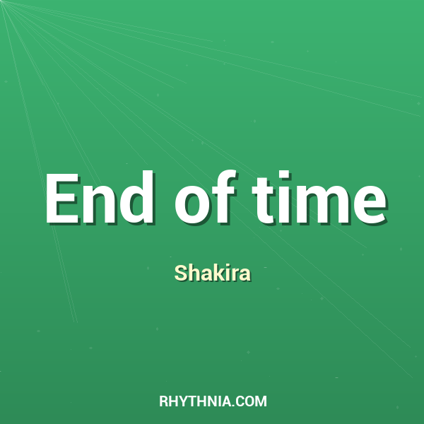 Artwork for End of time