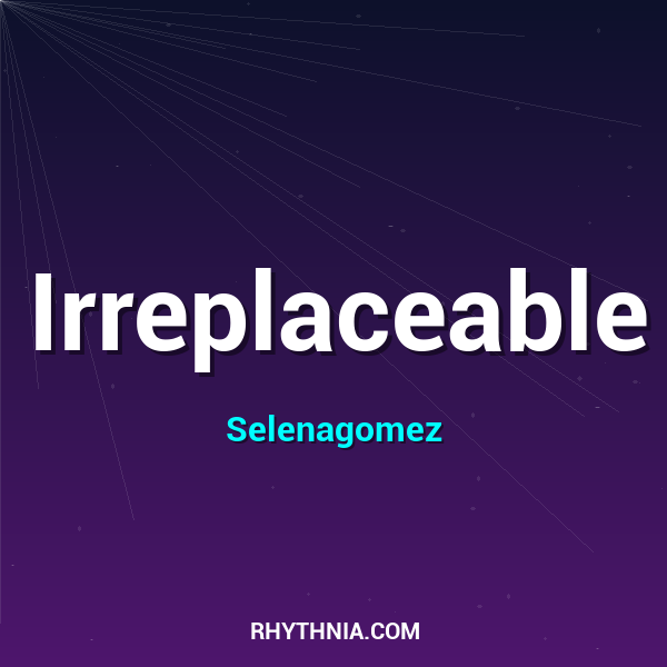 Artwork for Irreplaceable